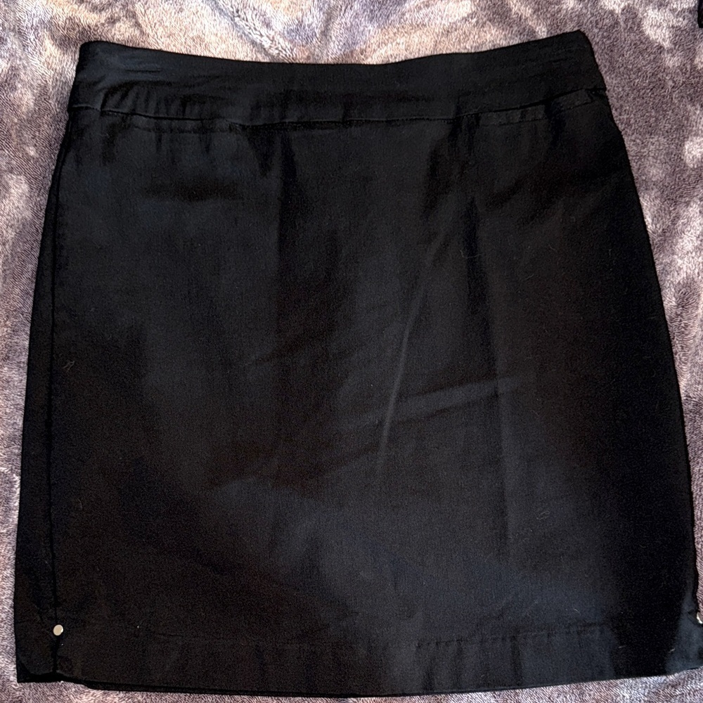 Kim Rogers Elegant Black Pencil Skort